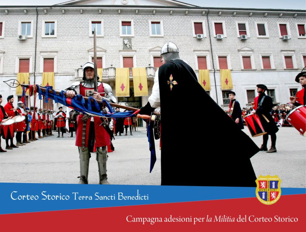 Campagna Adesioni Militia Corteo Storico Terra Sancti Benedicti